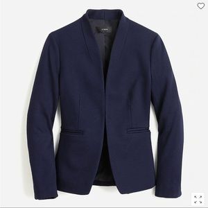 J Crew Going-out blazer in stretch twill, Navy, Sz 2